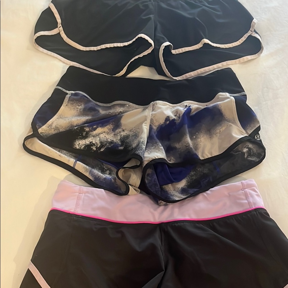 Women's Athletic Shorts Trio